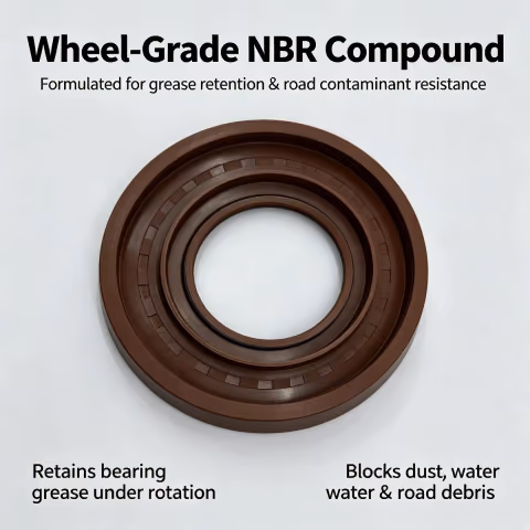 78x163x16 mm Rear Wheel Outer Oil Seal, NBR Brown, OE 1‑09625‑226‑0, SKU-20260824-D18E — photo 4
