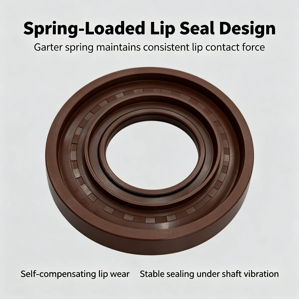 78x163x16 mm Rear Wheel Outer Oil Seal, NBR Brown, OE 1‑09625‑226‑0, — photo 3
