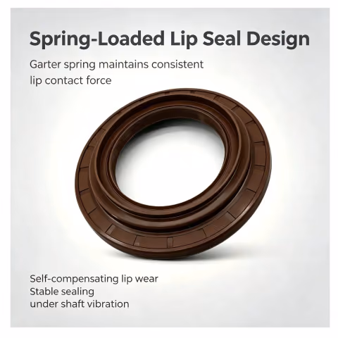 80x135x12/26 mm Wheel Hub Oil Seal, NBR Brown, OE 2402N‑058, Truck SKU-20260824-D010 — photo 4