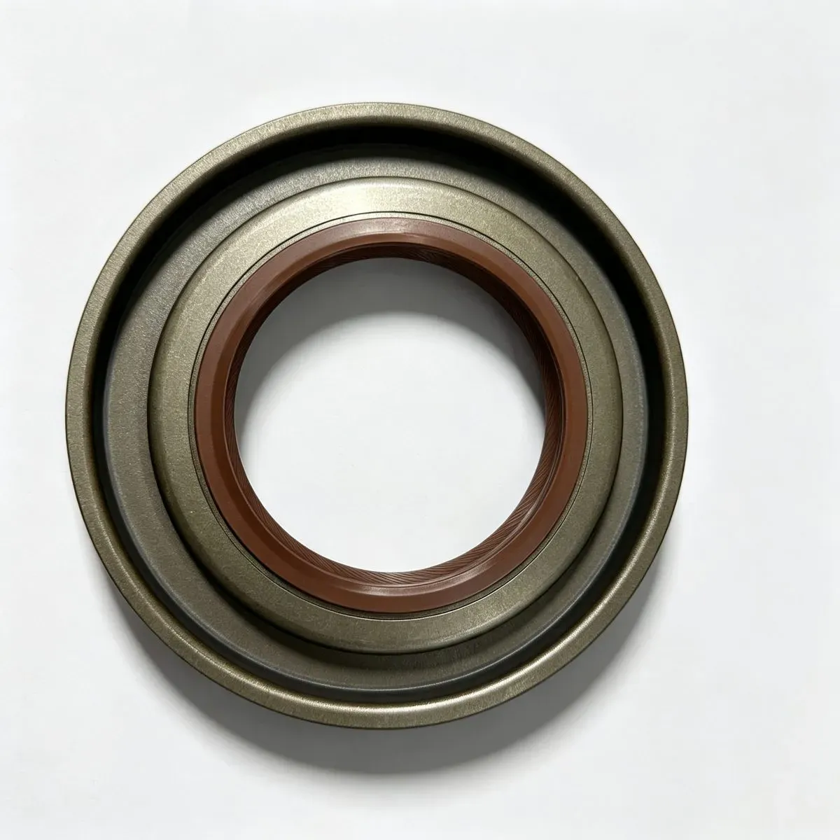 80x141x12/22mm Differential Pinion Shaft Oil Seal, NBR Brown, OE To be confirmed, QINGTE 440 / 398 Truck Rear Axle Seal
