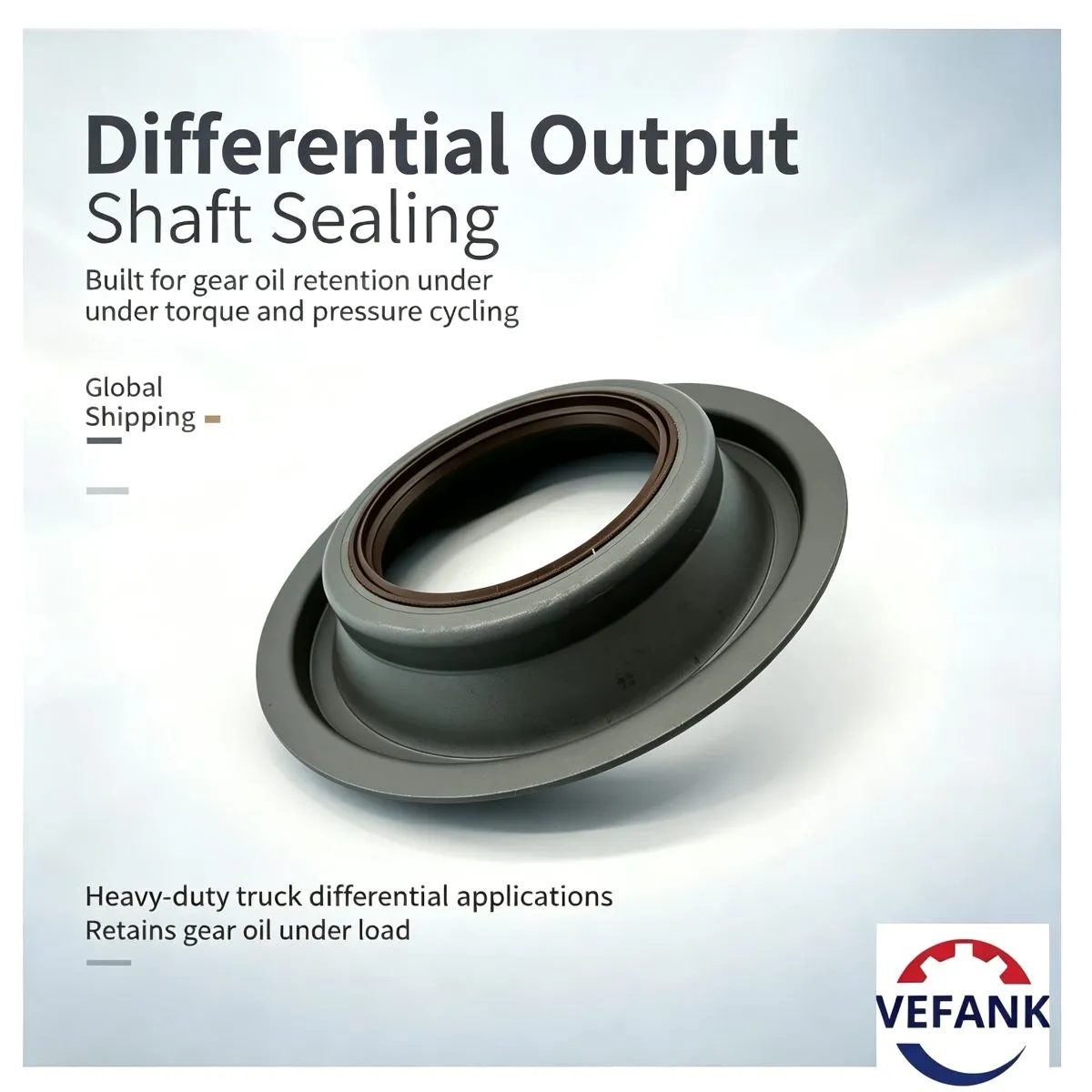 85x150/169x13.5/33mm Differential Shaft Oil Seal, NBR, High Quality, — photo 2