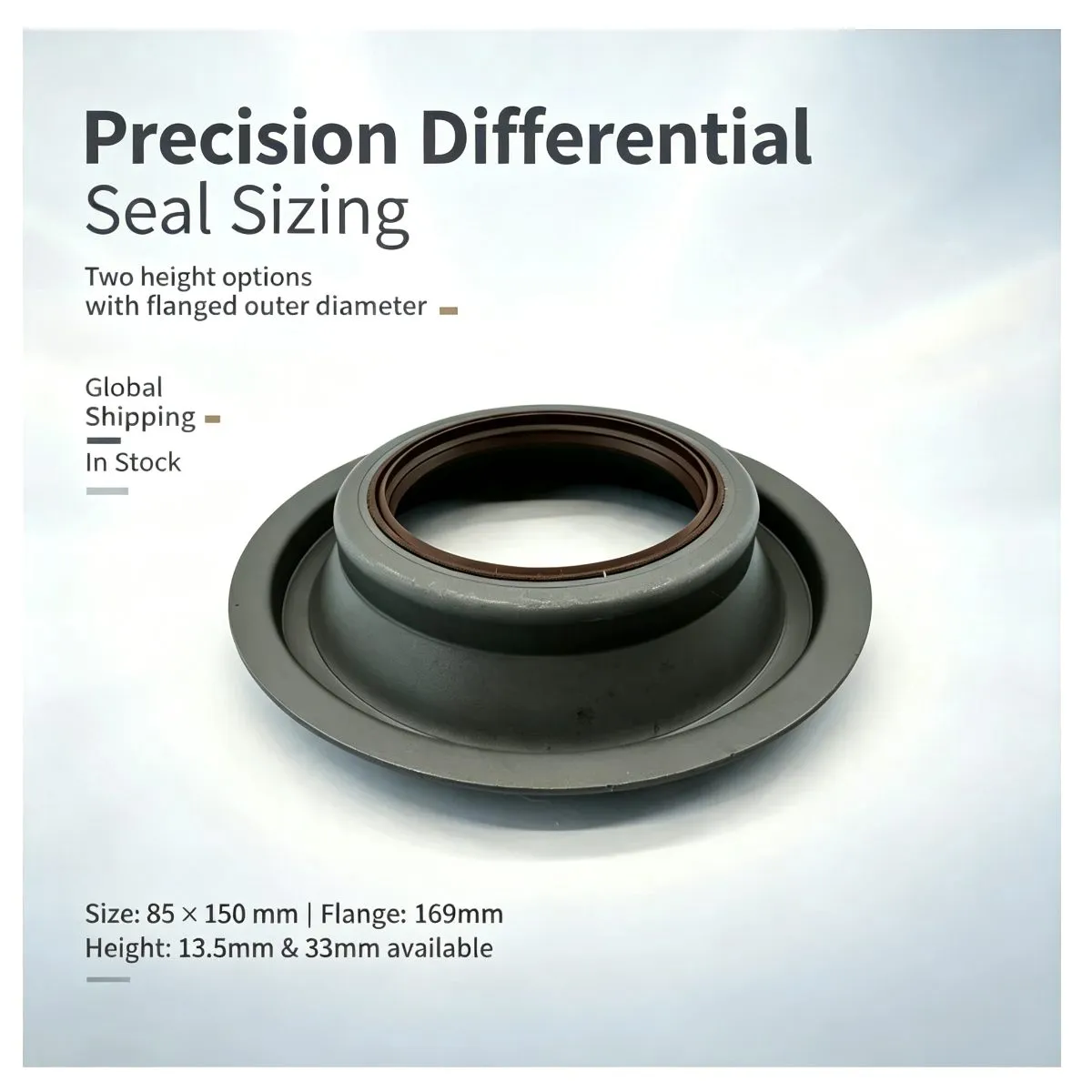 85x150/169x13.5/33mm Differential Shaft Oil Seal, NBR, High Quality, — photo 3