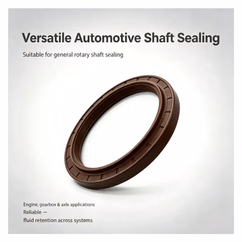 100x132x13mm Brown NBR Oil Seal, In‑Stock For Automotive Sealing 100‑132‑13‑TC‑NBR‑BR‑CUSTOM — photo 4
