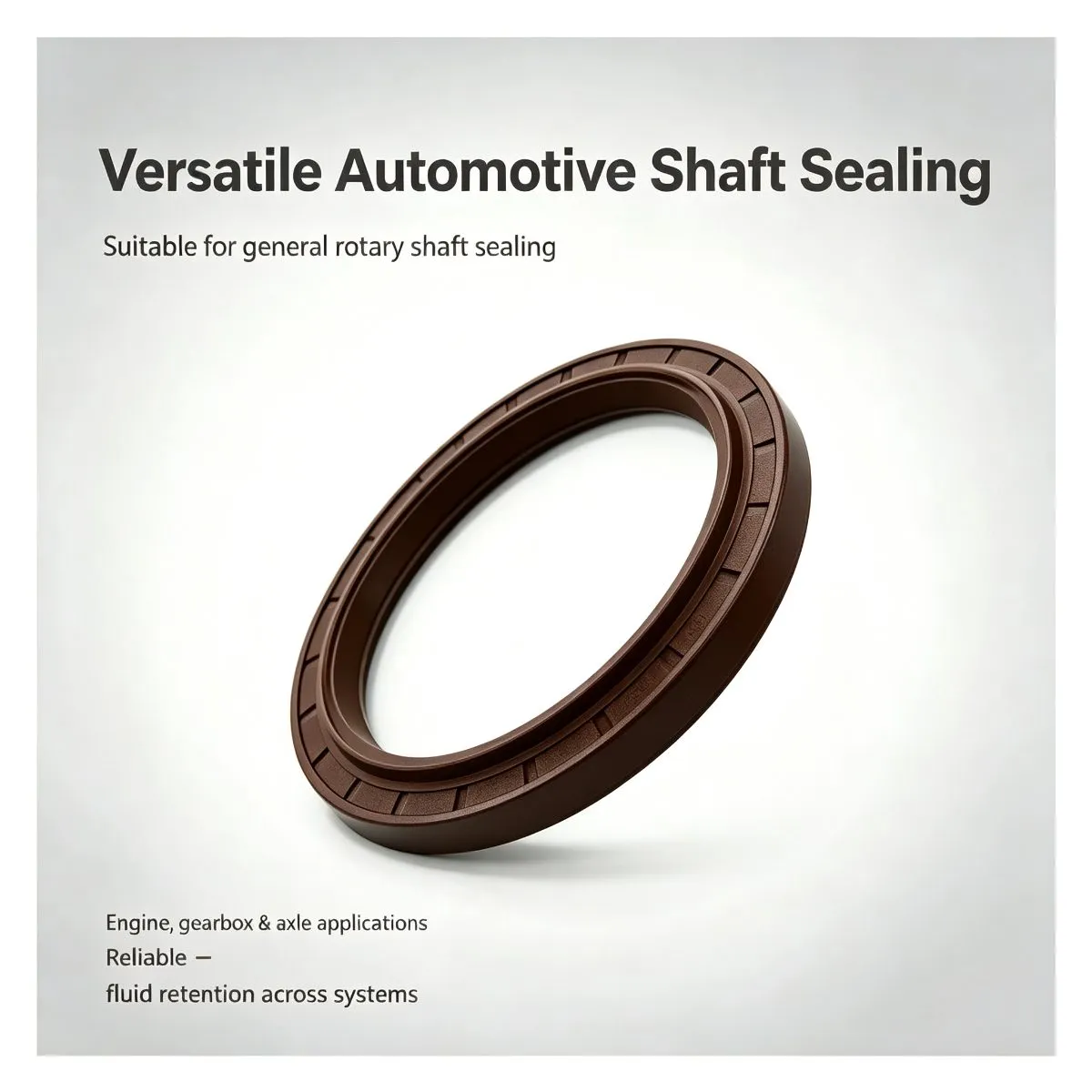 100x132x13mm Brown NBR Oil Seal, Brand New Factory Direct In‑Stock For — photo 4