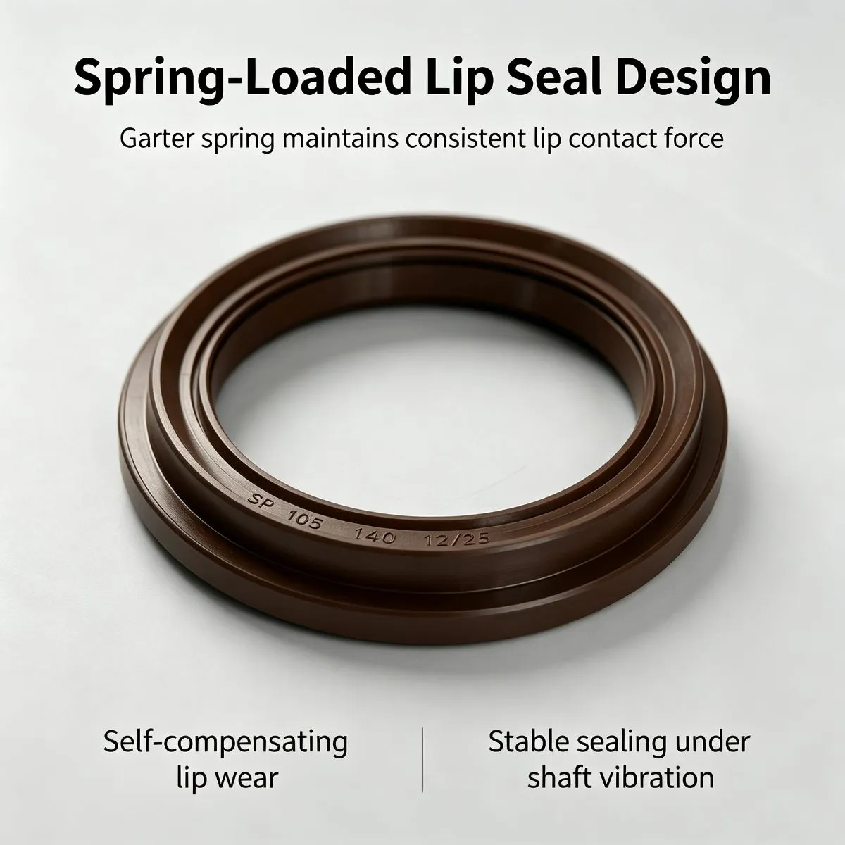 105x140x12/25mm Cassette Oil Seal OEM 3103045AA3Q, Premium Front Wheel — photo 2