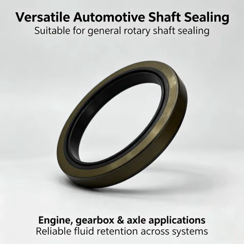 115x145x14mm Metal‑Cased Oil Seal, NBR Black Rubber Skeleton Oil Seal 115‑145‑14‑TB‑NBR‑STD — photo 4