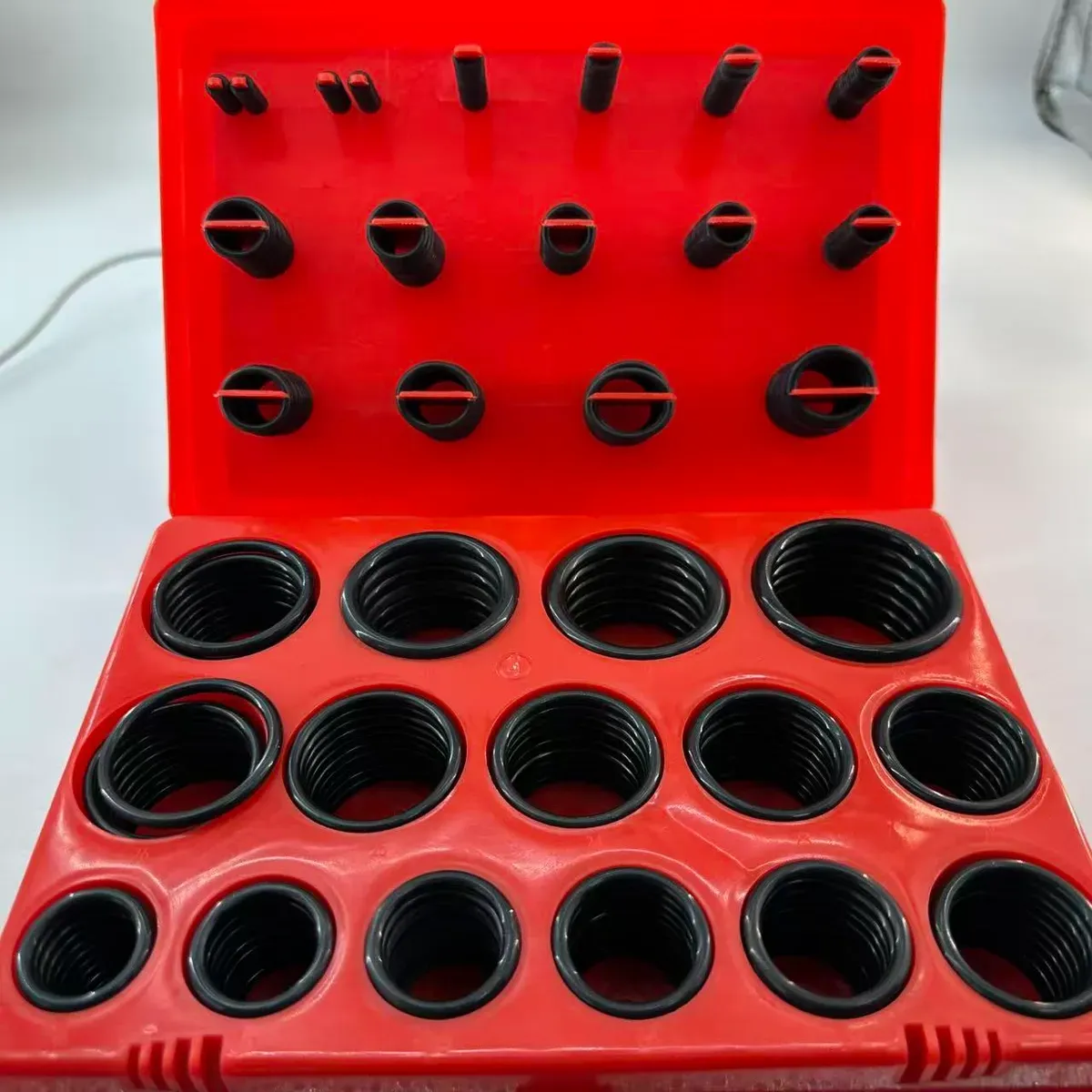 A‑1 O‑Ring Kit 382Pcs NBR70 O Ring Repair Box, Rubber Sealing Rings — photo 4